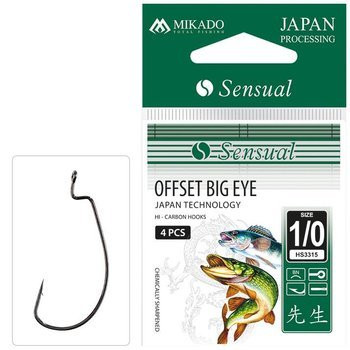Haczyki Sensual Offset Big Eye Mikado