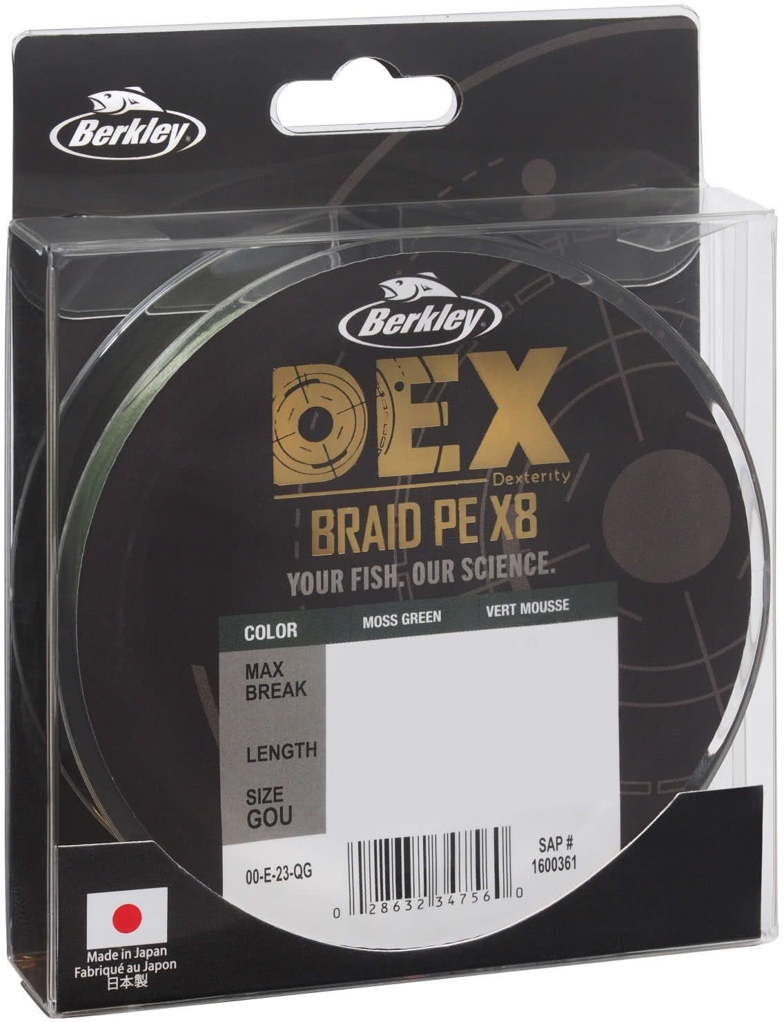 Plecionka Berkley Dex X8