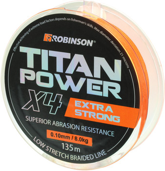 Plecionka Robinson Titan Power X4
