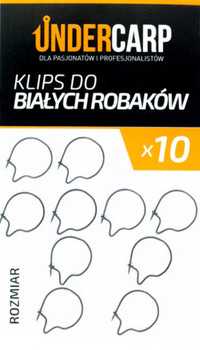 Klips Undercarp Do białych robaków