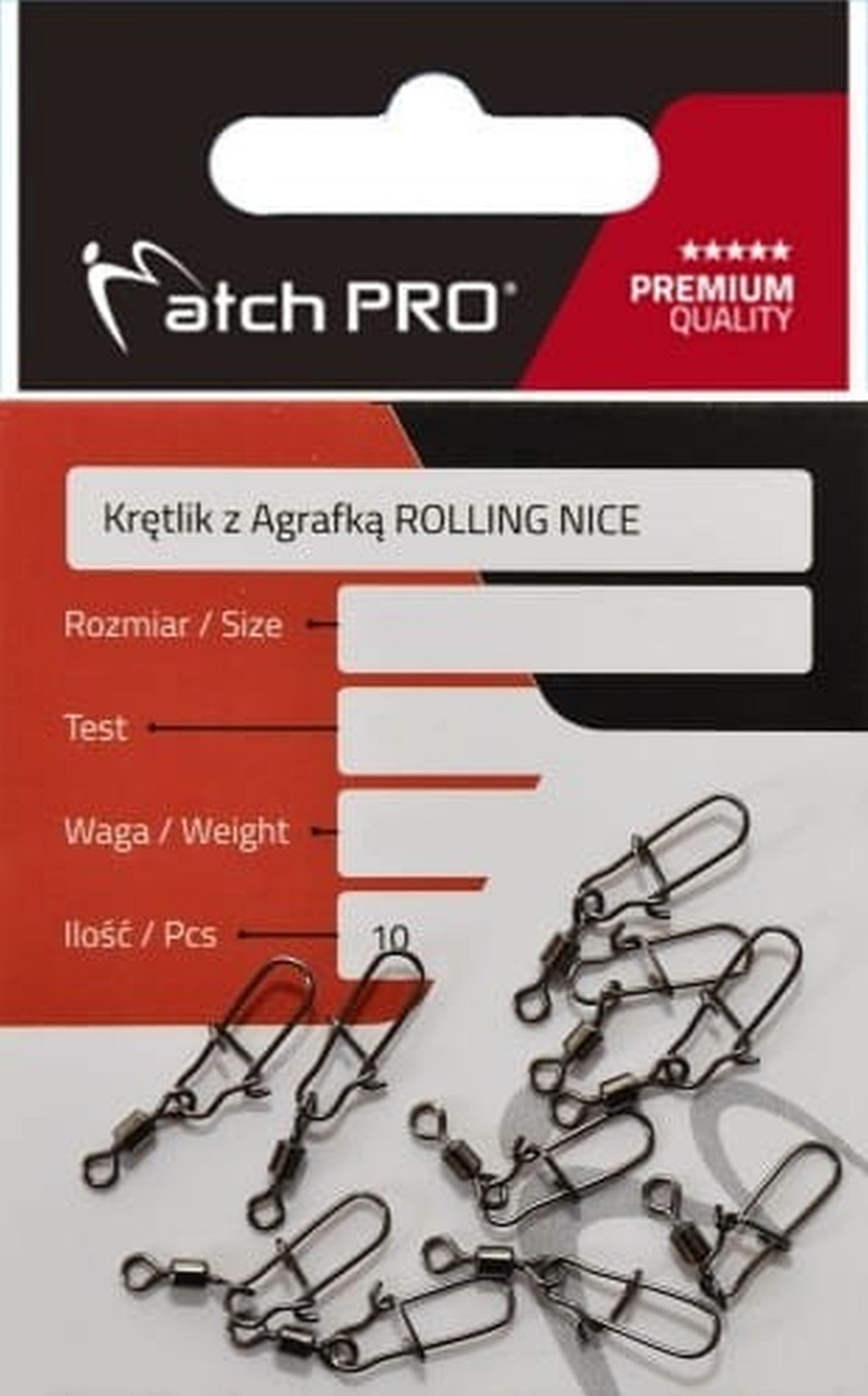 Agrafka z krętlikiem Mpro Rolling Nice