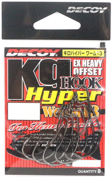 Hak spinningowy Decoy Worm 13 Kg HYPER