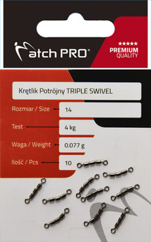 Krętlik MatchPro Triple Swivel