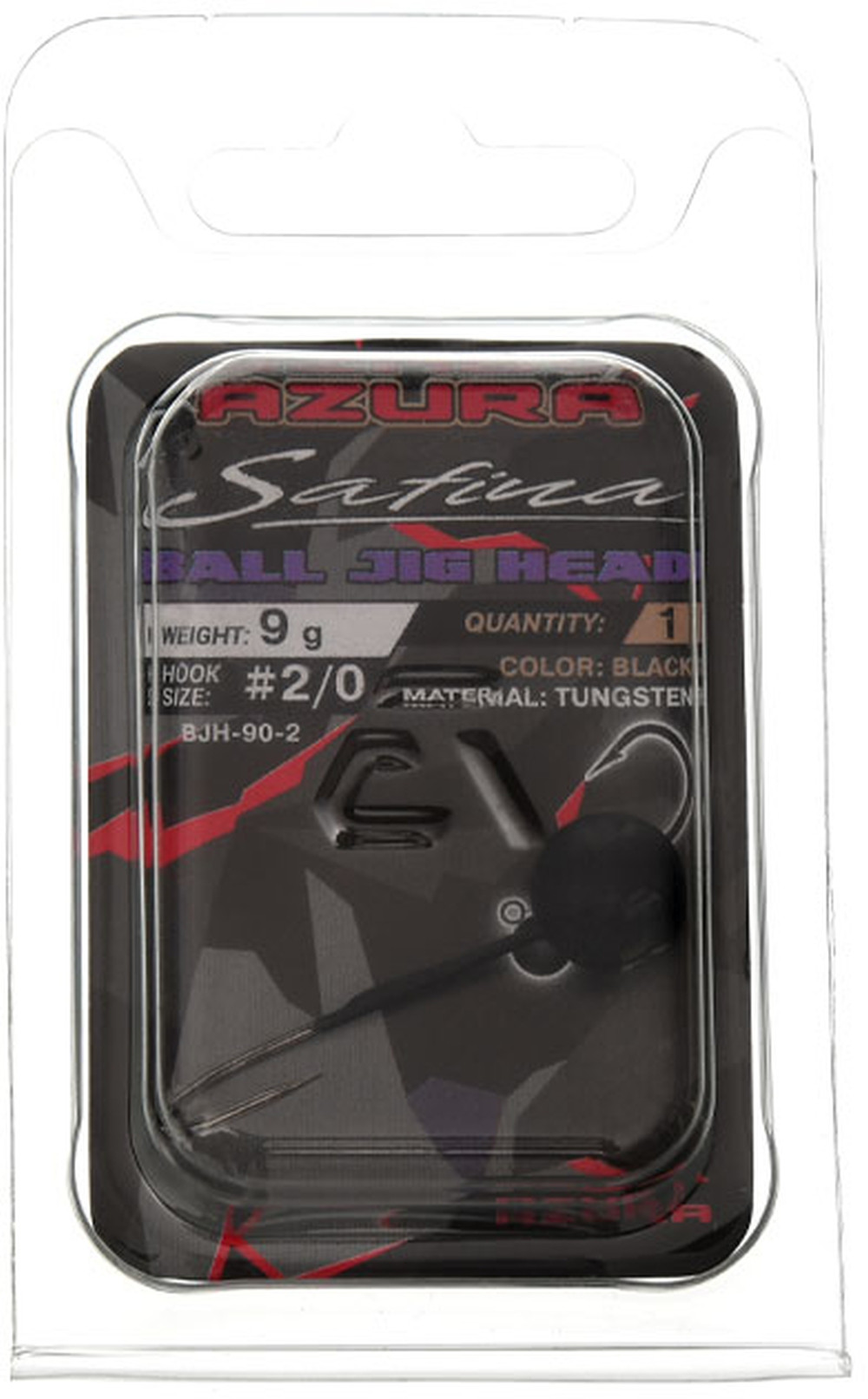 Główka jigowa Flagman Safina Tungsten Ball Jig Head 2/0 9g