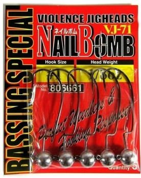 Główka jigowa Decoy VJ-71 NAIL BOMB