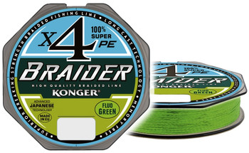 Plecionka Konger Braider X4