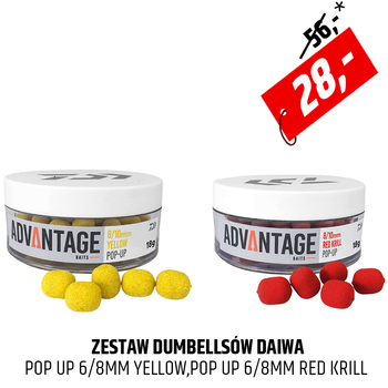 Zestaw Dumbellsów Daiwa Advantage Pop Up