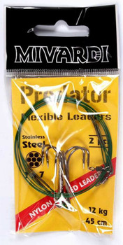 Przypon z krętlikiem i kotwicą Mivardi Predator