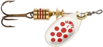 Obrotówka Mepps Aglia Decoree Sreb/Czerw