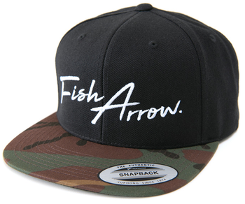 Czapka z daszkiem Fish Arrow Flat Cap