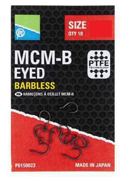 Haczyki Preston MCM-B bezzadziorowe