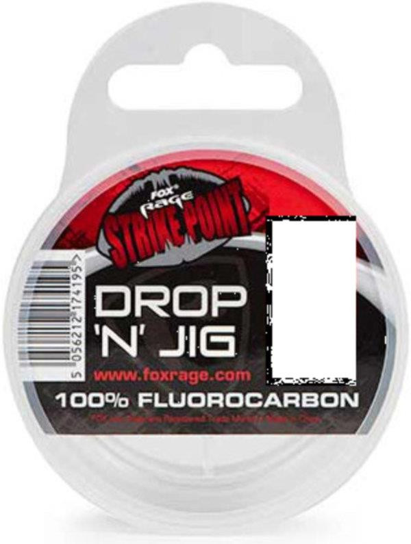 Fluorocarbon Fox Rage Strike Point Drop N Jig