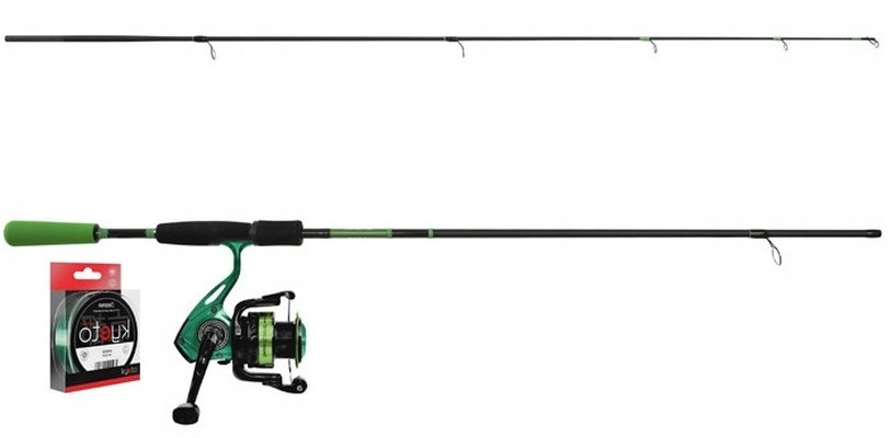 Zestaw spinningowy Delphin Greenspin