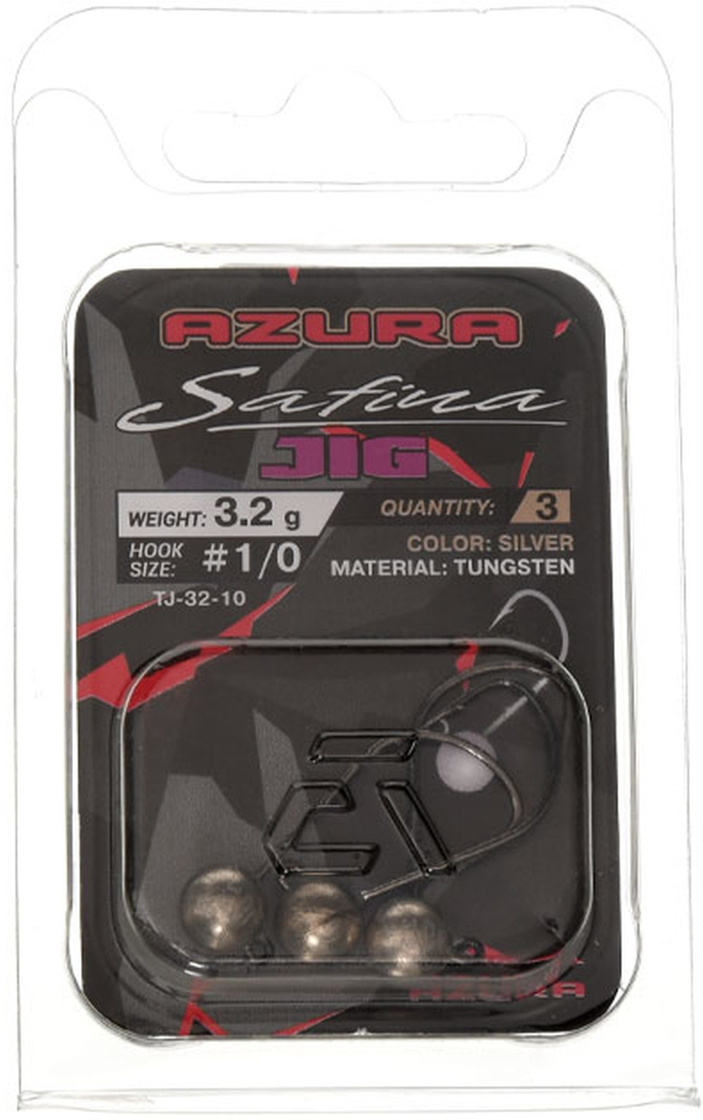Główka jigowa Flagman Safina Tungsten Jig 1/0 3.2g