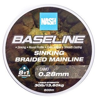 Plecionka Nash Baseline Sinking Braid