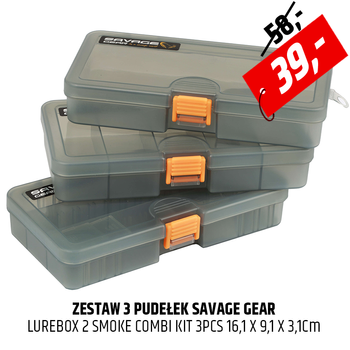 Zestaw pudełek Savage Gear Combi Kit