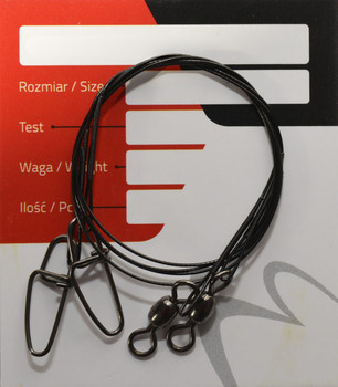 Przypon spinningowy MatchPro Spin Steel Black