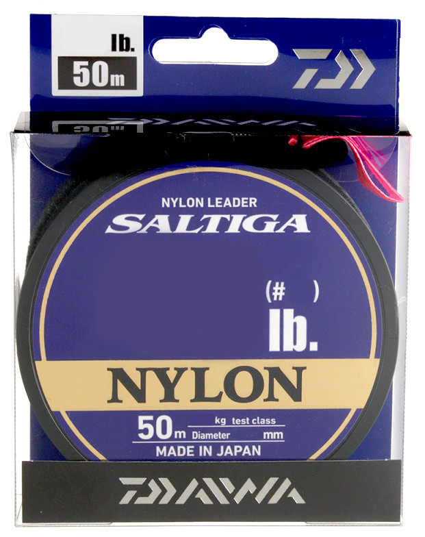 Bass Leader Nylon Daiwa Saltiga 0,70 Mm 60 Lb 50 M - Transparent