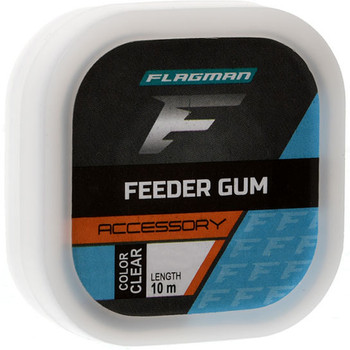 Amortyzator Flagman Feeder Gum 0.60mm 10m Clear