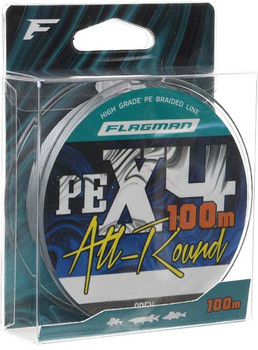 Plecionka Flagman Braid All-Round Pe X-4 0.19mm 10kg 100m Grey