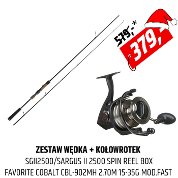 Zestaw Wędka Favorite Cobalt z Kołowrotkiem Penn Sargus II