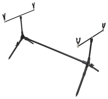 Stanowisko wędkarskie Mistrall Rod Pod na 2 wędki czarny