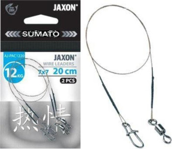 Przypon stalowy powlekany Jaxon Sumato 7x7 - 2szt