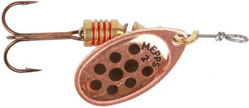 Obrotówka Mepps Aglia Decoree Miedź/Czarna