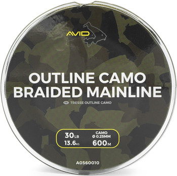 Plecionka AVID Outline Camo Braided Mainline