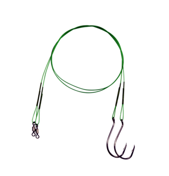 Przypon stalowy z hakiem Konger Nylstar 1x7