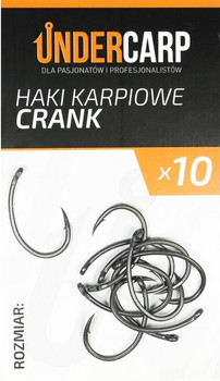 Teflonowe haki karpiowe Undercarp Crank