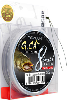 Plecionka sumowa DRAGON G.CAT XTREME 8-BRAID Leader