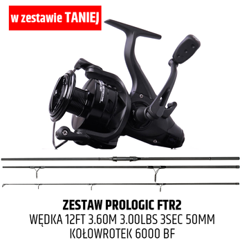 Zestaw karpiowy Prologic wędka FTR2 z kołowrotkiem FTR2 BF