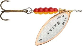 Obrotówka Mepps Aglia Long Rainbo/Miedź