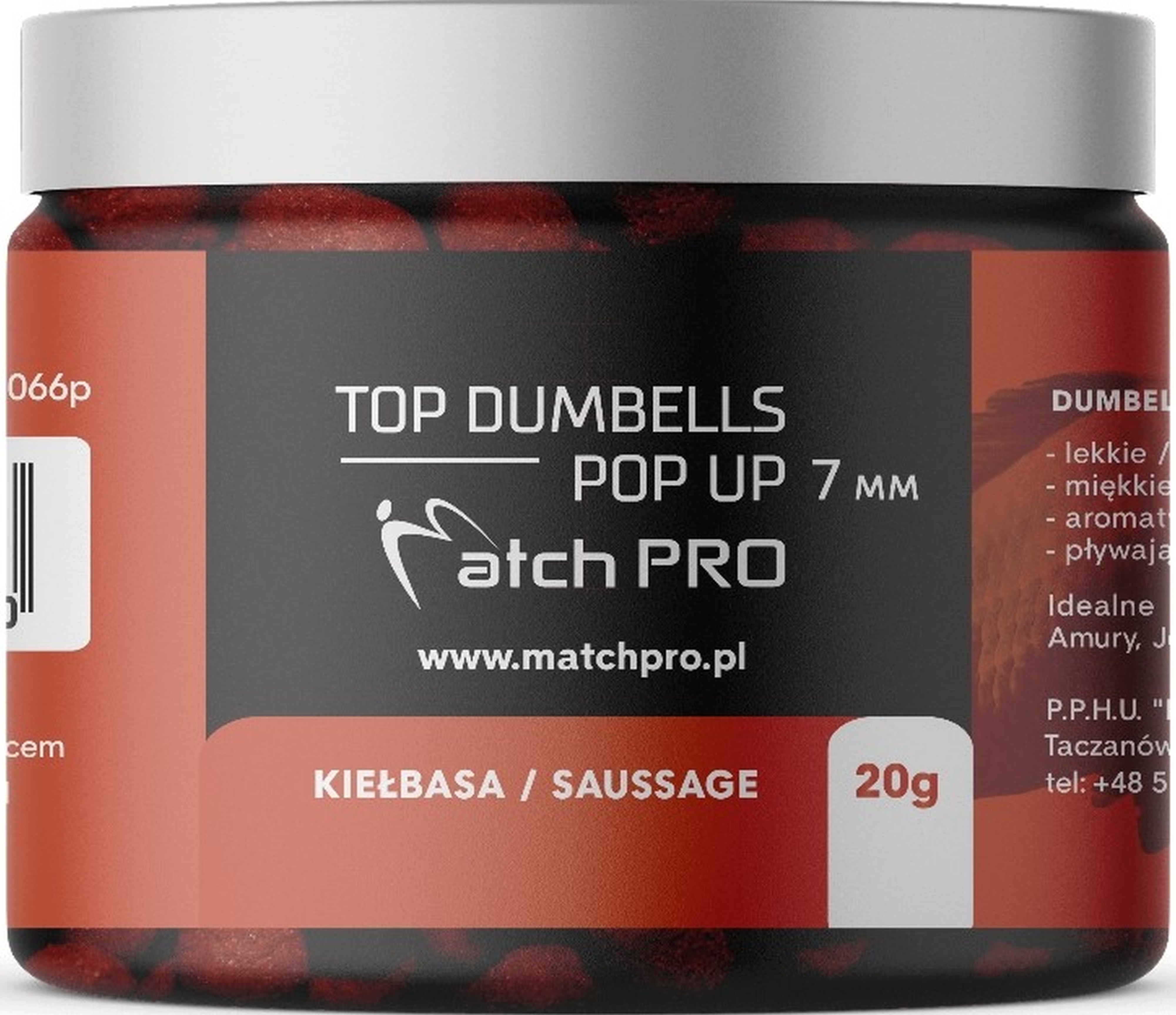 Kulki proteinowe MatchPro Top Dumbells Pop Up