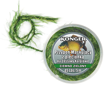 Przypon maskujący z plecionką Konger DG