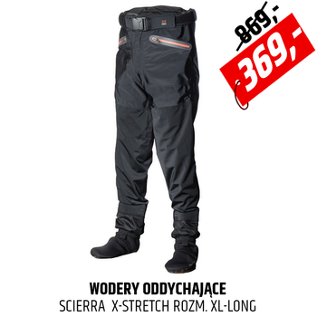 Spodniobuty Scierra X-Stretch Wait Waders