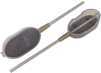 Koszyczek zanętowy Brain Long Cast Flat Pellet