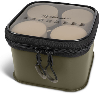 Torba z 4 pojemnikami Progress EVA Hookbait Pouch Korum