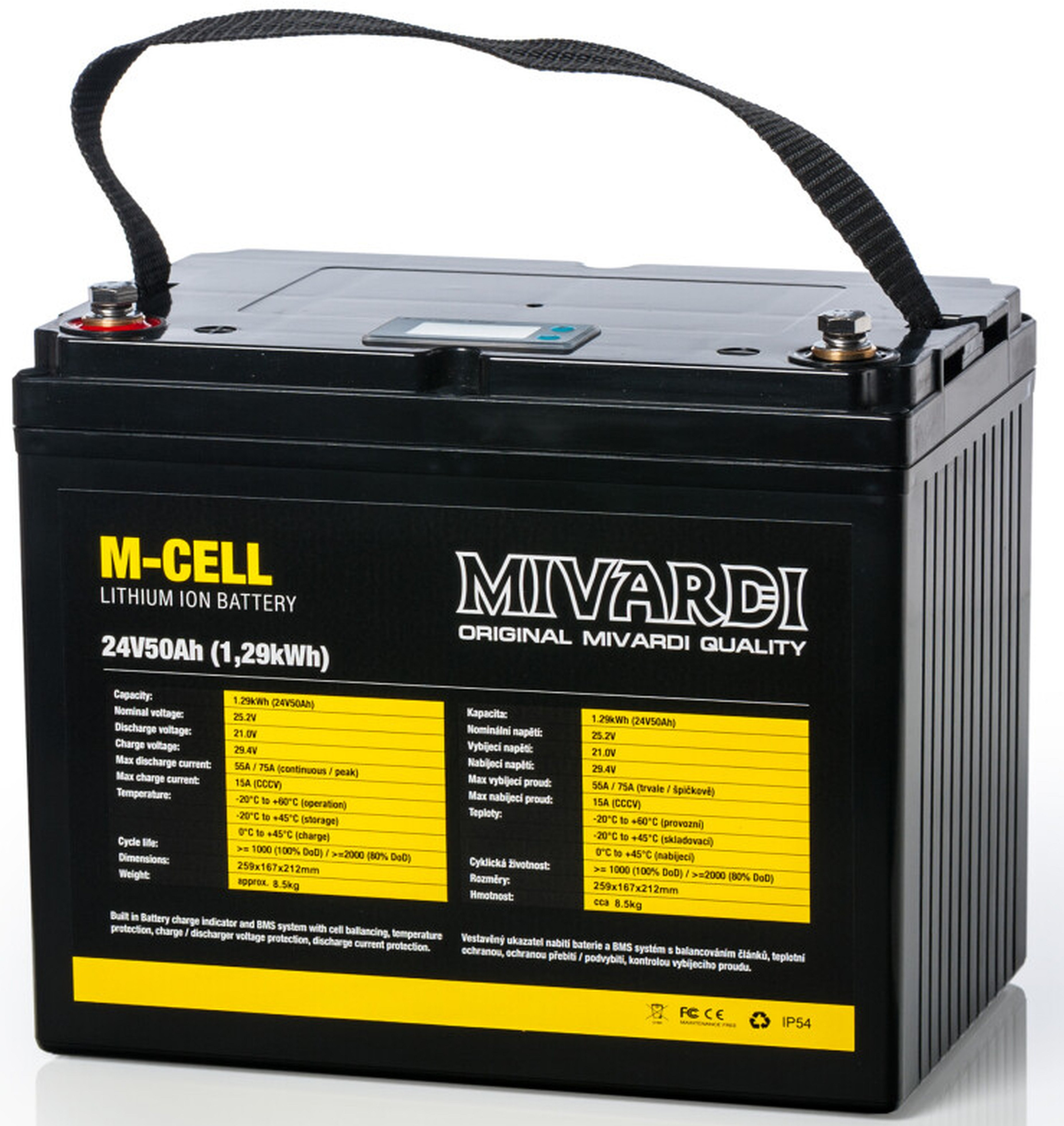 Bateria Mivardi M-CELL