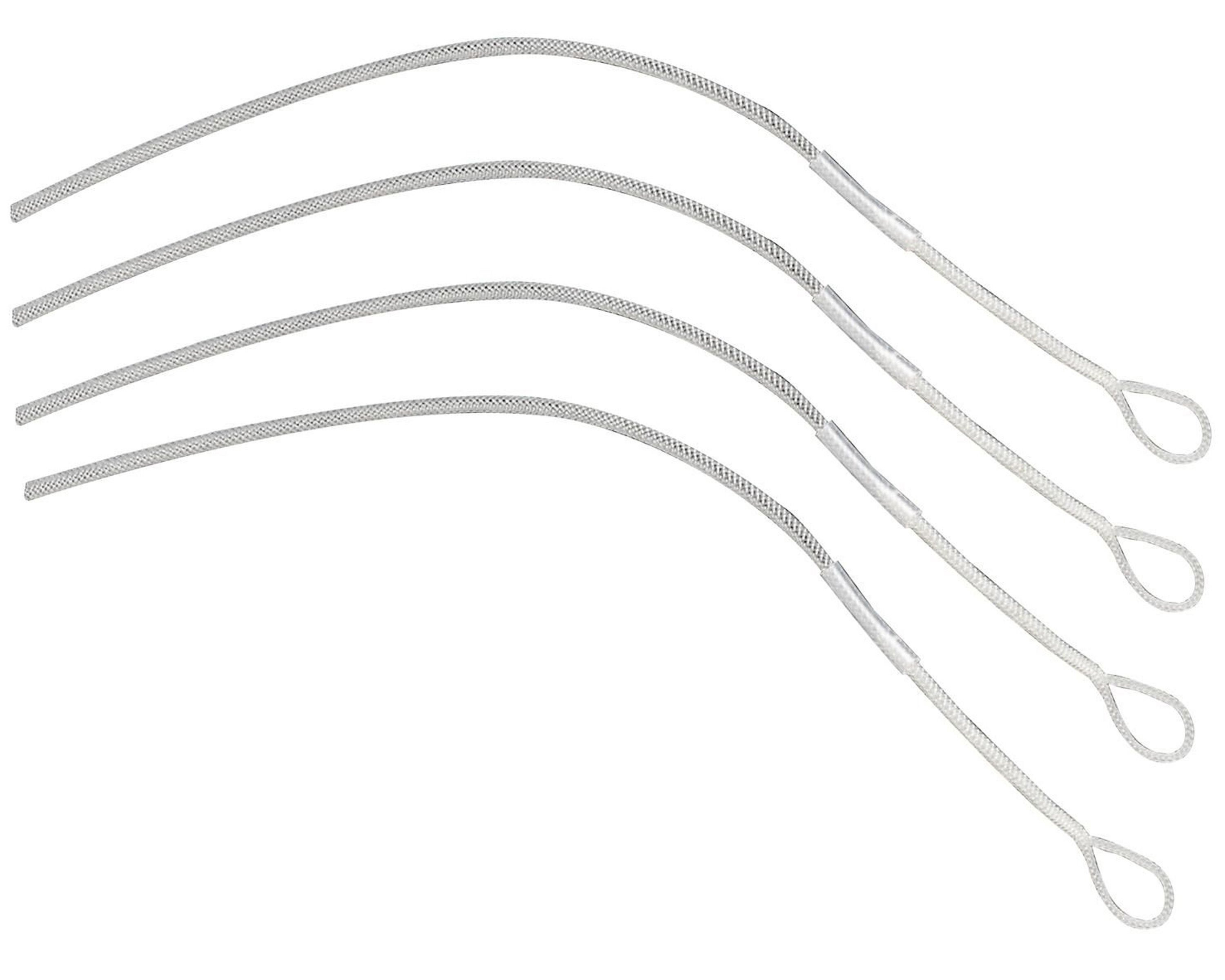 Łączniki sznura muchowego z przyponem Greys Braided Loop 4szt 4-8