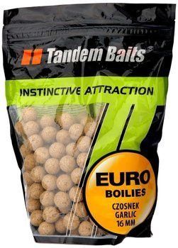 Kulki haczykowe Tandem Baits Euro Boilies 1kg - Czosnek