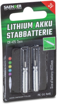Akumulatory do spławików Saenger Lithium Akku Stabbatterie CR425
