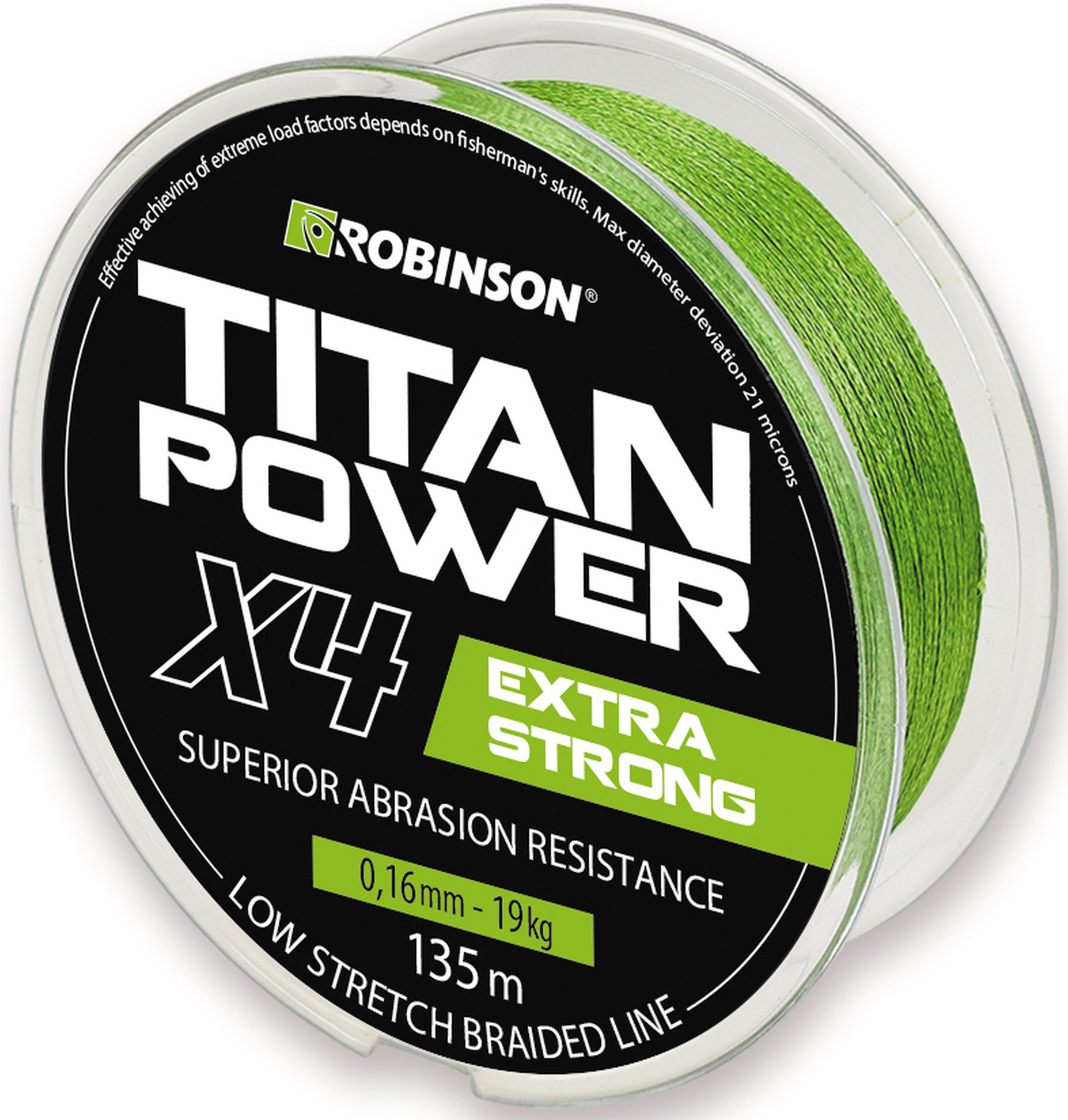 Plecionka Robinson Titan Power X4