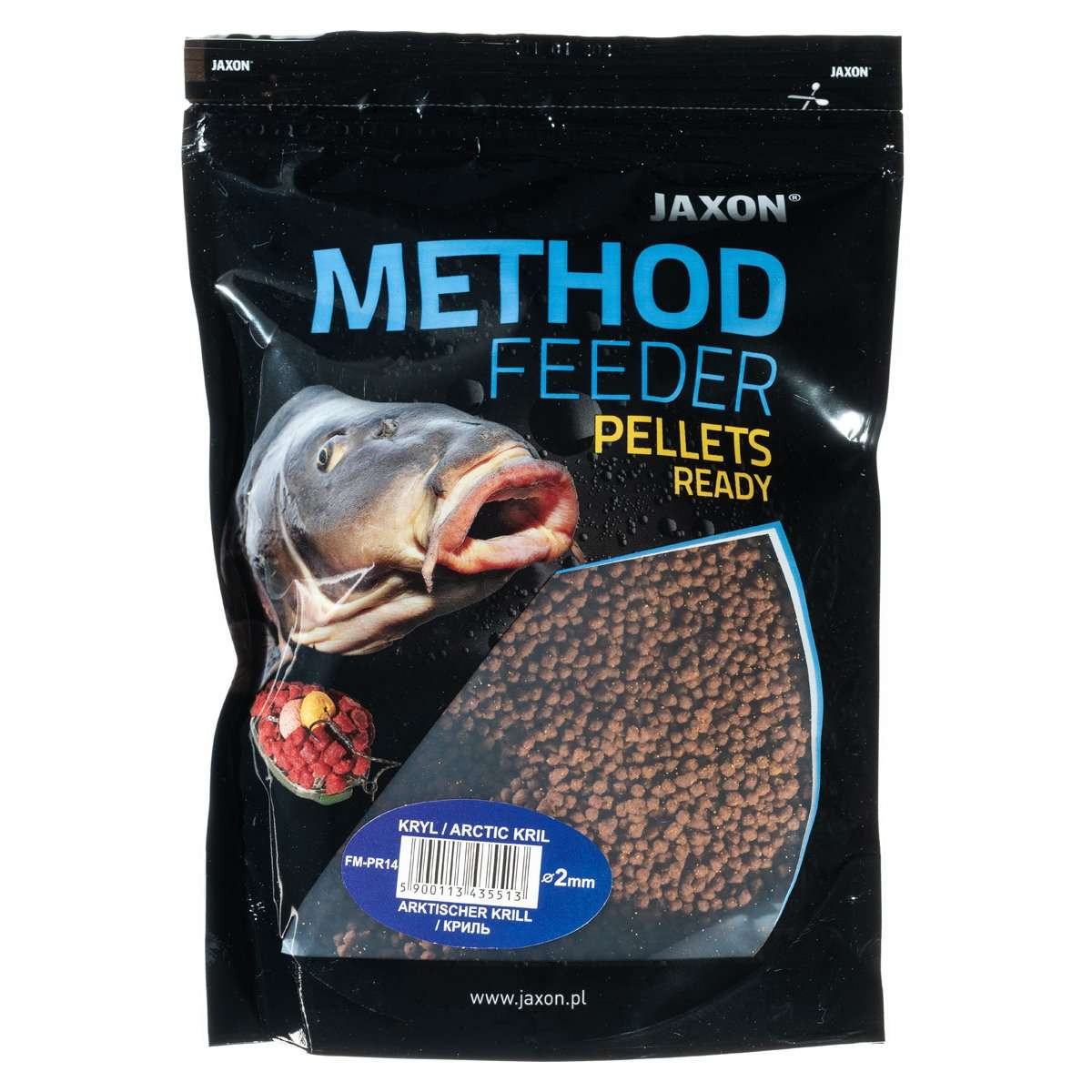 Nawilżony pellet gotowy do użycia Jaxon Pellet Ready Method Feeder 2mm 500g