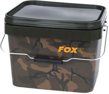 Wiadro Fox Camo square bucket 10L