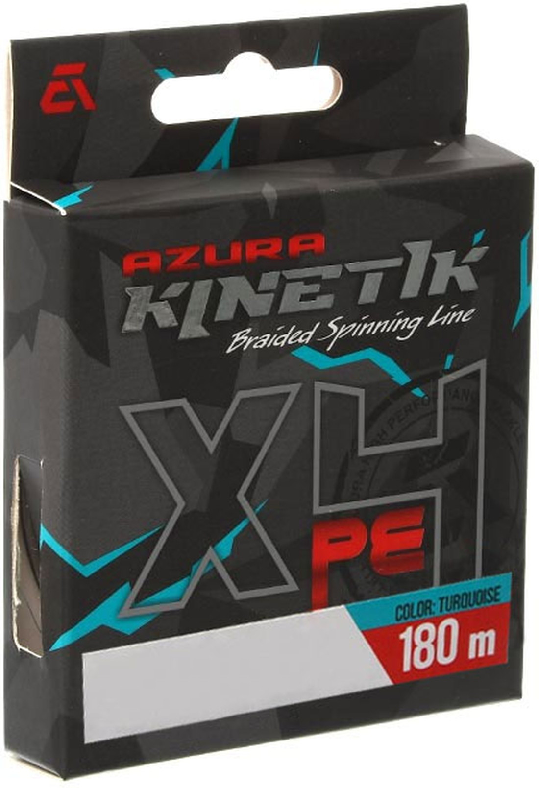 Plecionka Azura Kinetik X4 0.165mm 15kg 180m Turquoise