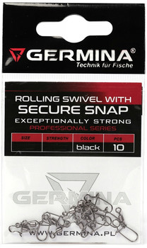 Agrafka z krętlikiem Germina Secure Snap