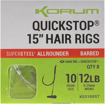 Przypony Korum Big Fish Quickstop Hair Rigs