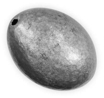 Ciężarek Delphin LEADS Oliwka z otworem